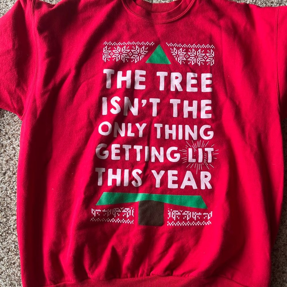 Getting Lit Christmas Sweater